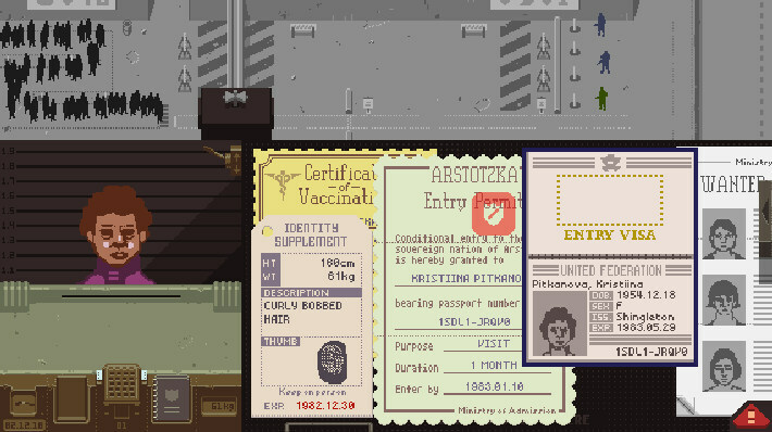 Papers, Please screenshot